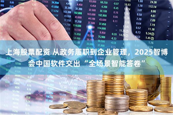 上海股票配资 从政务履职到企业管理，2025智博会中国软件交出 “全场景智能答卷”