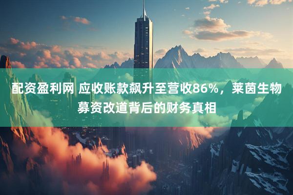 配资盈利网 应收账款飙升至营收86%，莱茵生物募资改道背后的财务真相