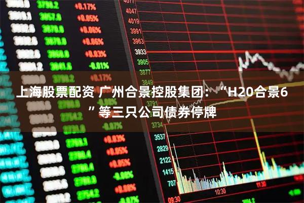 上海股票配资 广州合景控股集团：“H20合景6”等三只公司债券停牌